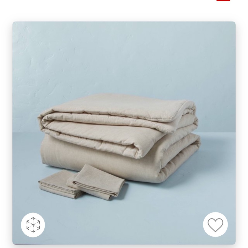 3pc Full/Queen Linen
Blend Comforter Set
Twilight Taupe - Hearth...